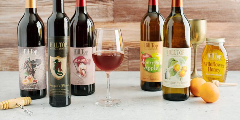 Hilltop-Berry-Farm-and-Winery-Bottles-of-Wine-Meade-800x400